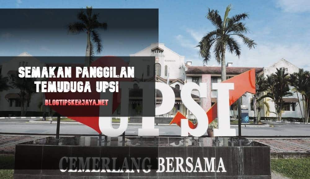 semakan panggilan temuduga upsi